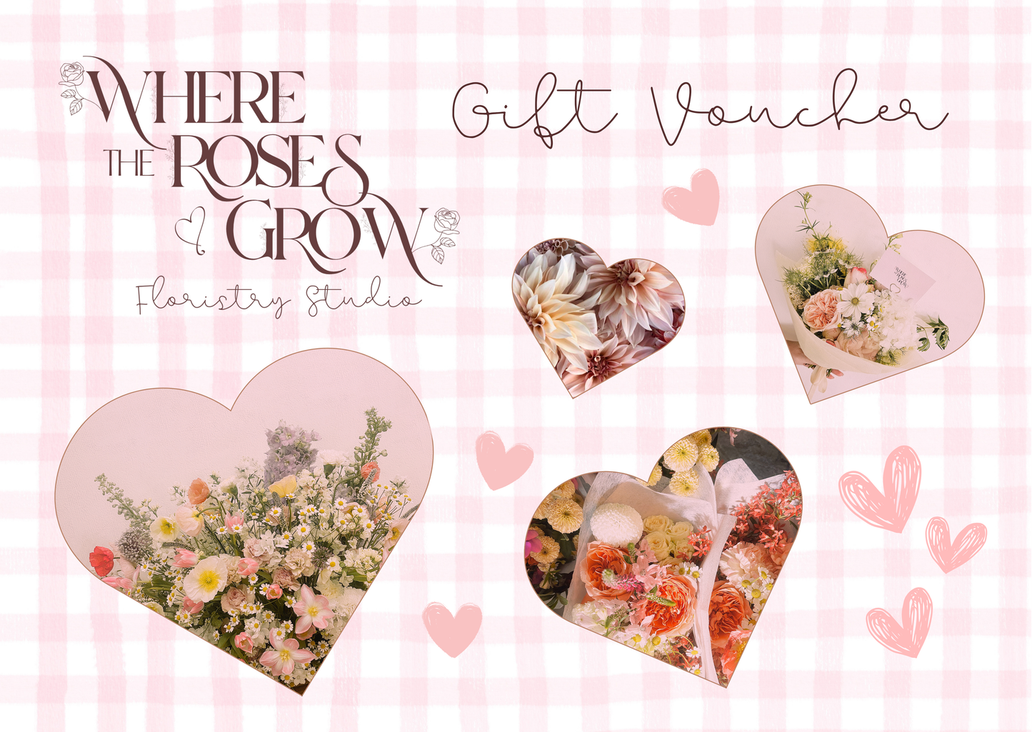 Where the Roses Grow Floristry Studio Gift Voucher