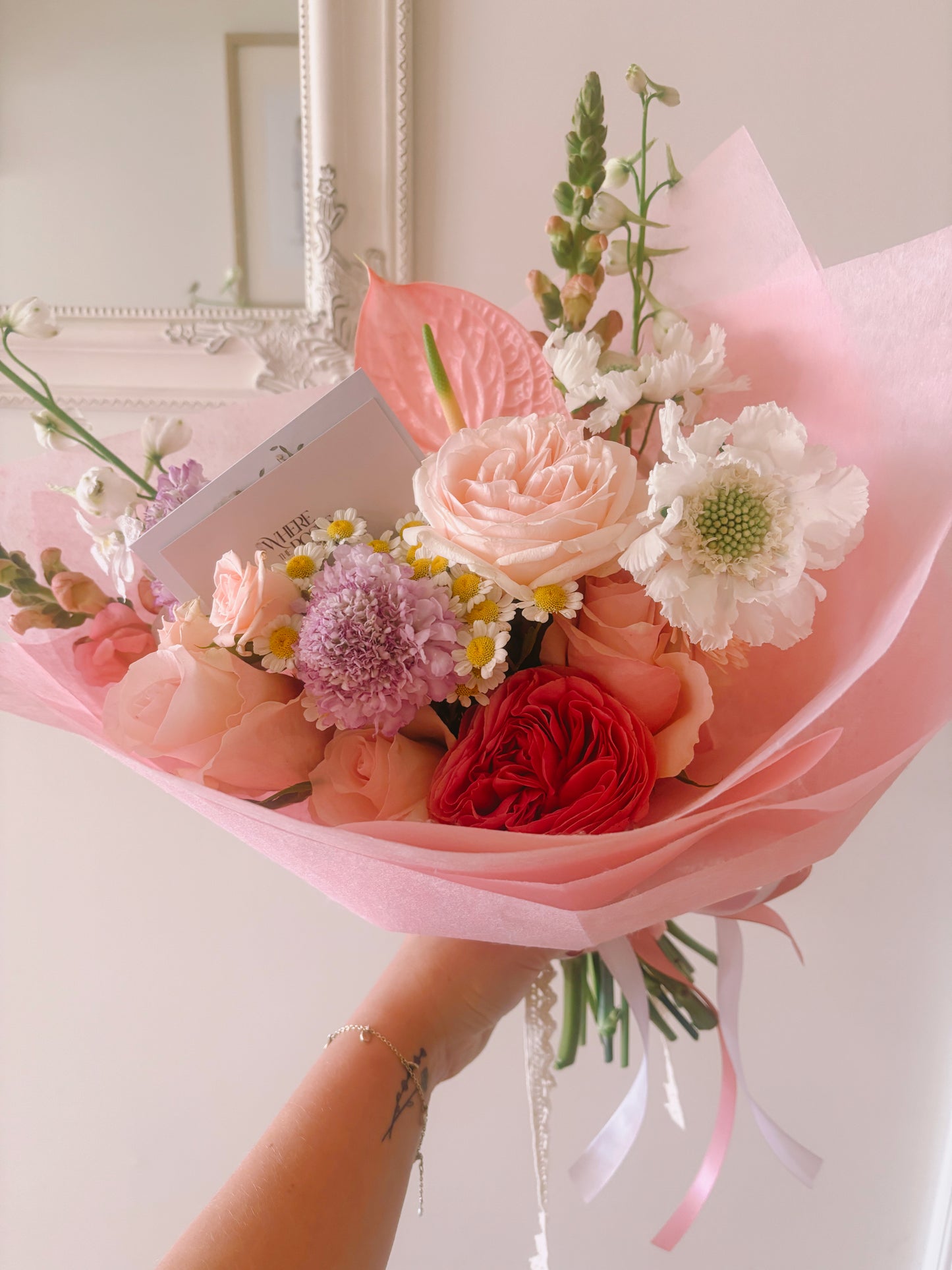The Margot - Bubblegum pink with a tropical twist
