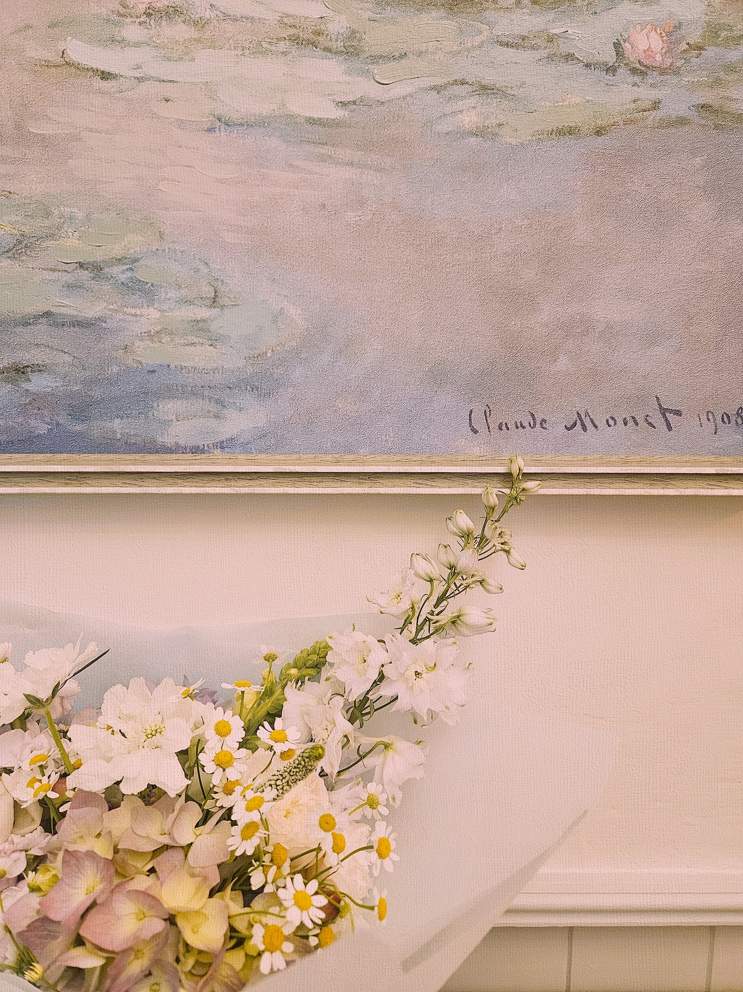 The Monet — A Pastel Garden Bouquet Inspired by Monet’s Water Lilies